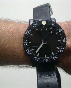 Diving Wrist Compass Silva Type 14 Made in Sweden Scuba Dive Gear