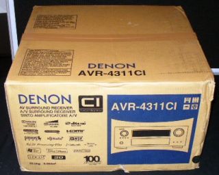 Denon AVR 4311CI 9 2 Channel Network Multi Room Home Theater Rec HDMI