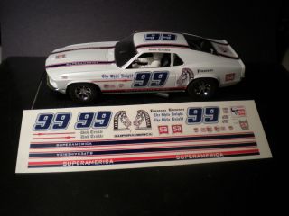 Decals 1 32nd scale Dick Trickle The White Knight waterslide