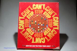 CanT Stop Dice Game from Parker Brothers Complete Read Description