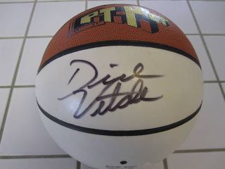Dick Vitale Signed Basketball Autograph PTPER Basketball
