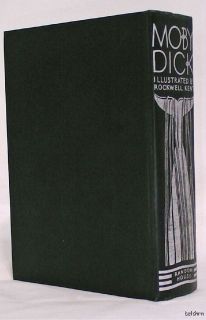 Moby Dick Melville Rockwell Kent 1st Trade Edition