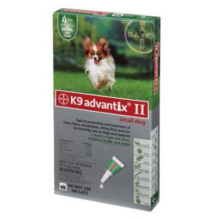  Month Flea Tick Control Dogs Up to 10lbs Small Dog Treatment