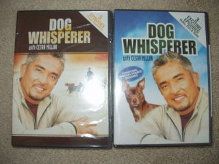 DOG WHISPERER CDs WITH CESAR MILLAN 8 EPISODES NUNU & AGGRESSIVE