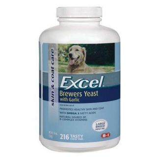 Brewers Yeast w Garlic Mega Tabs Supplement for Large Dogs Great Dane
