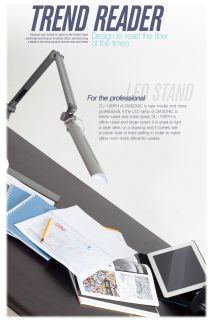DIASONIC DL 100PH LED Office Lamp LED Stand WHITE + Adapter  Free