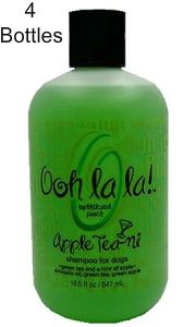 18 5 oz Bottles of Ooh La La Appletea Ni Dog Shampoo