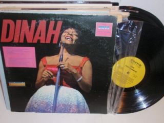 DINAH WASHINGTON Self Titled LP EMUS ES 12020 R&B vinyl album