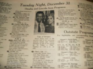  Newspaper 1969 Calendar Judy Carne Clint Eastwood Don Rickles