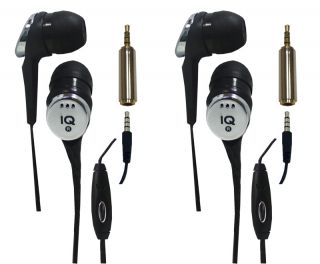 IQ Sound IQ 121 Digital Noise Reduction Stereo Earphones Cell