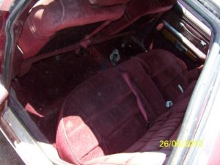 1989 Mercury Ford Seats Parts Marquis