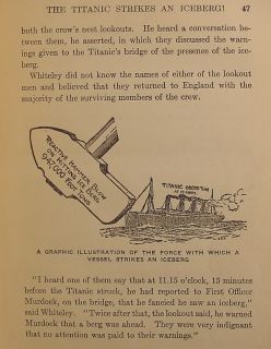1912 Book SS Titanic Maritime 1st Edition Antique RMS White Star Line