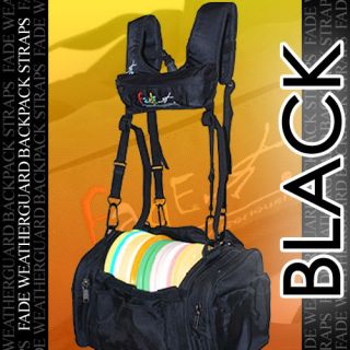  weatherguard Backpack Straps 4 Disc Golf Tourney Bag Rainy Days
