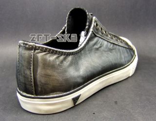 guess donato silver leather mens casual shoes new brand new in the box
