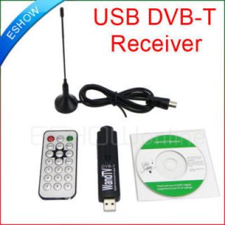   USB 2 0 DVB T Digital TV Stick Tuner Receiver Adapter Dongle WandTV