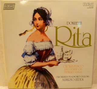 Half Speed Master Donizettis Opera Rita Mint LP in Box