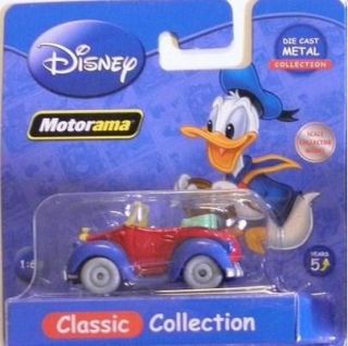 Motorama Donald Duck Licensed Classic Disney diecast car 164 S scale