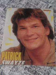 Patrick Swayze New Kids on The Block Donnie Wahlberg Poster