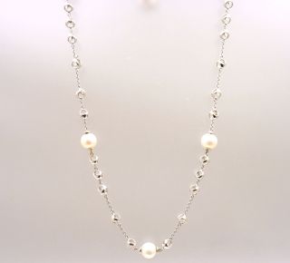 Di Modolo Dimodolo 18K White Gold Pearl Necklace