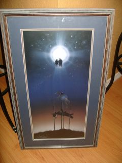 Native American Donald Vann Print Signed Numbered L K