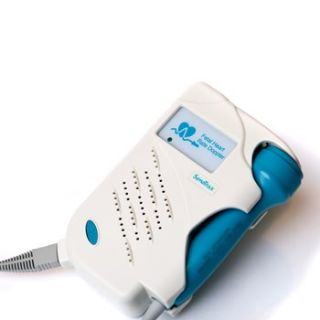 Sonotrax Lite 3MHz Fetal Doppler Heart Monitor Free Gel