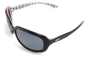 Oakley Womens Sunglasses Disguise Black Peppermint w Grey Polarized