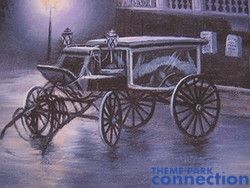  Fine Art Haunted Mansion WDW Signed Larry Dotson Giclee Art