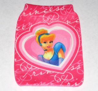 Disney Cinderella Mobile Cell Phone Sock Case Pouch New