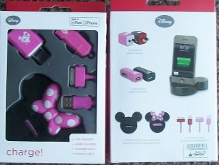 Disney iPod and iPhone Charge Solution Minnie Mouse