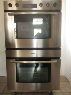 BOSCH HBN 45 DOUBLE WALL OVEN STAINLESS CONVECTION NEAR 4 CORNERS
