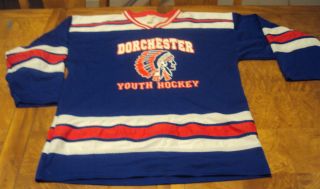  Boys Dorchester Youth Hockey Jersey XL HK 4