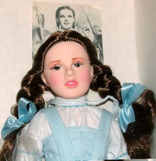 1980s EFFANBEE 15 WIZARD OF OZ DOROTHY DOLL w OUTFIT & TOTO MINT IN