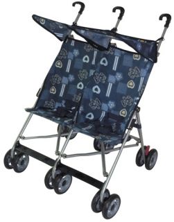 Twin Umbrella Stroller New Baby Double Strollers 4239