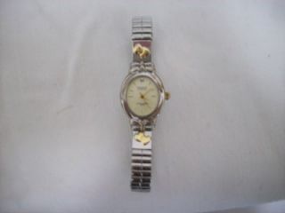 nice prestige by waltham ladies diamond quartz watch