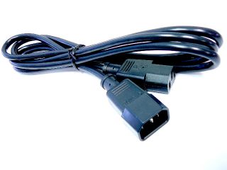 ft pc computer monitor power cord ac extension cable