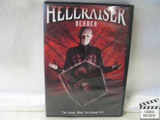 Hellraiser Deader DVD WS Doug Bradley Kari Wuhrer 786936244489