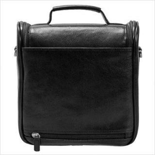 Dr Koffer Fine Leather Accessories Upright Toiletry Bag Karelia Black