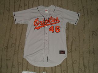   ORIOLES CIRCA 2007 STEVE DOC WATSON GAME USED WORN JERSEY AND PANTS