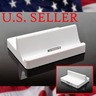 Dock Charger Cradle Holder for Apple iPad 2 WiFi White