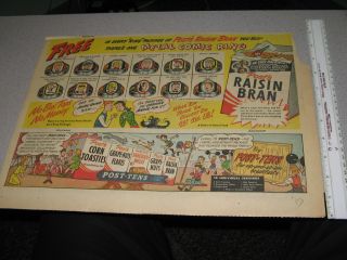  box 1940s metal comic premium ring Dick Tracy Little Orphan Annie ad