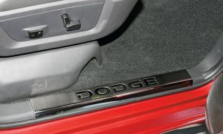 2010 2012 Dodge RAM 2500 3500 Steel Door Sill Guard 4 PC