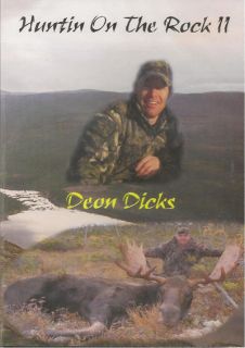 Huntin on The Rock II Moose Bear Hunting DVD New