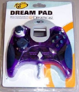 New Dreamcast Official Mad Catz Purple Controller Pad