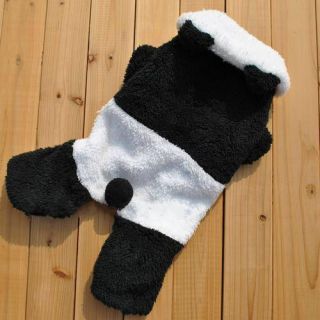Dog Clothes Pet Apparel Dress Panda Costumes S