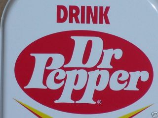 DR PEPPER Hot Or Cold 6 Wide X 16 Tall Thermometer UNUSED Nice