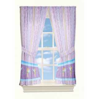 Tinkerbell Morning Glory Curtain Drapes Panels