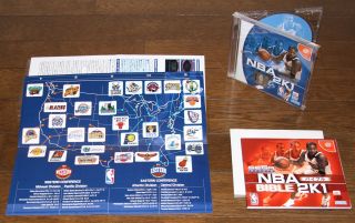 NBA 2K1 Limited Collectors Edition Sega Dreamcast Japan