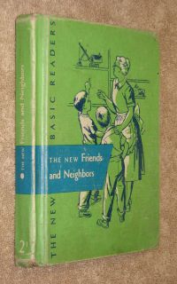 The New Friends And Neighbors Basic Readers Dick & Jane Stories 1956