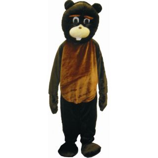 Dress Up America Beaver Mascot Childrens Costume Set