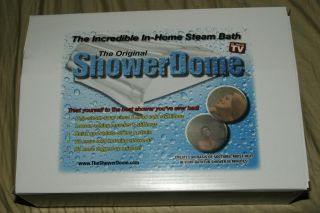 The Shower Dome Steam Capture System New Inflatable Dome w/ pump